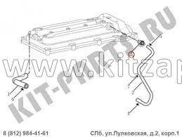 Клапан вентиляции картера Geely Emgrand X7 NL4 101605043801